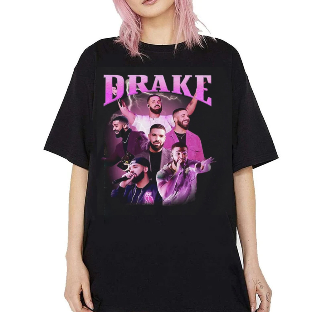 Limited Rapper Drake Shirt Drizzy Champagne Papi Tshirt Drake Concert